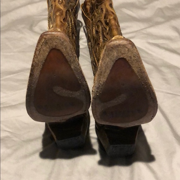 Python skin corral boots - Picture 3 of 4